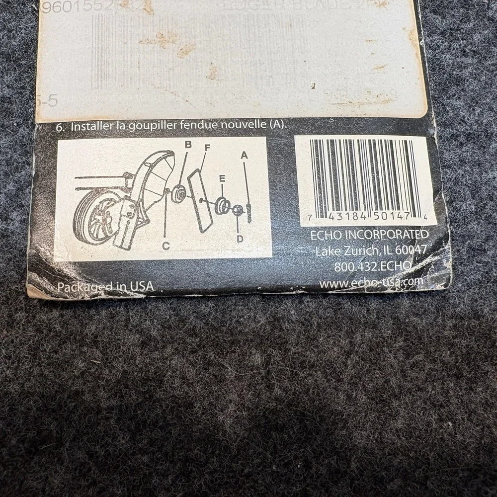 NEW Lot Of 3 ECHO 7.75 in. Replacement Edger Blades 2 Pack (6 Total)